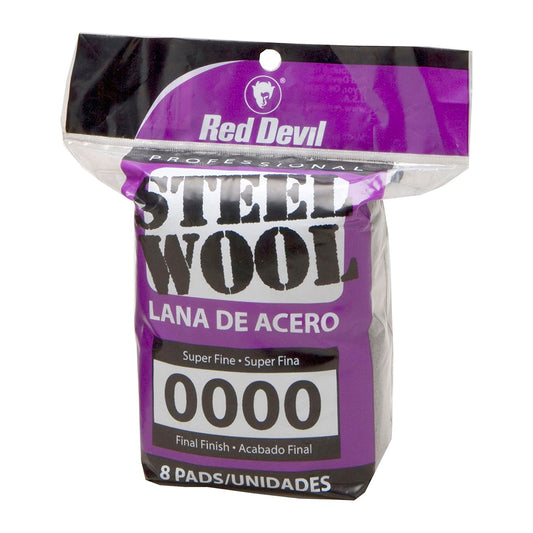 Red Devil Lana de Acero Super Fina #0000 8 Unidades